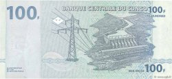 100 Francs CONGO, DEMOCRATIC REPUBLIC  2007 P.098 AU