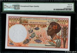 10000 Francs FRENCH PACIFIC TERRITORIES  2004 P.04d ST
