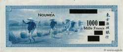 1000 Francs NEW CALEDONIA  1944 P.47b VF