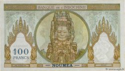 100 Francs NEW CALEDONIA  1953 P.42c XF