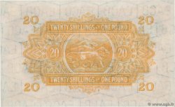 20 Shillings - 1 Pound BRITISCH-OSTAFRIKA  1955 P.35 VZ+