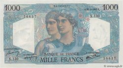 1000 Francs MINERVE ET HERCULE FRANCE  1945 F.41.08 SPL+
