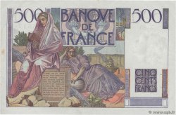 500 Francs CHATEAUBRIAND FRANKREICH  1946 F.34.05 fVZ