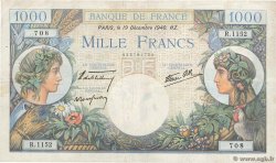 1000 Francs COMMERCE ET INDUSTRIE FRANCE  1940 F.39.03 TB+