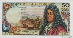 50 Francs RACINE FRANCIA  1973 F.64.22 AU