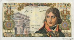 10000 Francs BONAPARTE FRANCIA  1956 F.51.03 BB