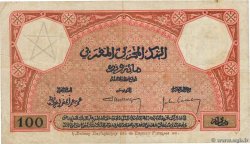 100 Francs MOROCCO  1926 P.14 F+