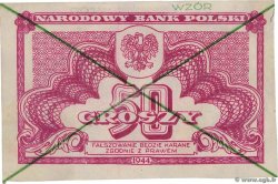 50 Groszy Spécimen POLOGNE  1944 P.104