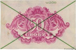 50 Groszy Spécimen POLOGNE  1944 P.104 SUP