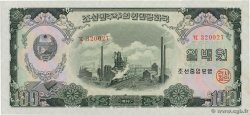 100 Won CORÉE DU NORD  1959 P.17 pr.NEUF