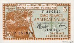 5 Francs BURUNDI  1965 P.08 NEUF