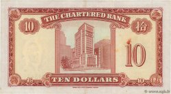 10 Dollars HONG KONG  1962 P.070c TTB+