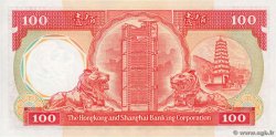 100 Dollars HONG KONG  1987 P.194a NEUF