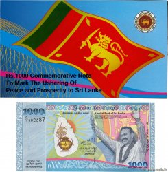 1000 Rupees SRI LANKA  2009 P.122a FDC