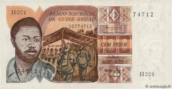 100 Pesos  GUINÉE BISSAU  1975 P.02