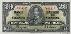 20 Dollars KANADA  1937 P.062b