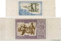 5 et 50 Pesetas ESPAGNE Bilbao 1937 PS.561 et 564h SPL+