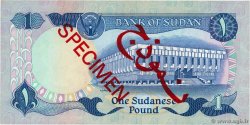 1 Pound Spécimen SUDAN  1983 P.25s fST+