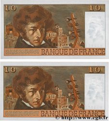 10 Francs BERLIOZ Consécutifs FRANKREICH  1975 F.63.14 fST+
