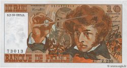 10 Francs BERLIOZ FRANCE  1975 F.63.13 AU