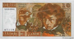 10 Francs BERLIOZ FRANCE  1974 F.63.07a