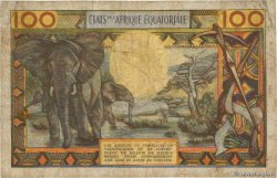 100 Francs EQUATORIAL AFRICAN STATES (FRENCH)  1962 P.03d SGE