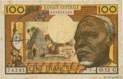 100 Francs EQUATORIAL AFRICAN STATES (FRENCH)  1962 P.03c BC