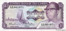 1 Dalasi GAMBIA  1971 P.04g