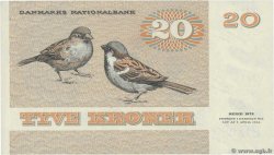 20 Kroner DINAMARCA  1988 P.049h FDC