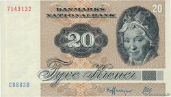 20 Kroner DANEMARK  1988 P.049h NEUF