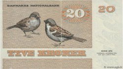 20 Kroner DINAMARCA  1980 P.049b SPL