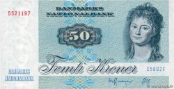 50 Kroner DINAMARCA  1989 P.050h FDC