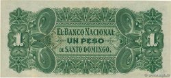 1 Peso RÉPUBLIQUE DOMINICAINE  1889 PS.131a AU