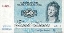 50 Kroner DÄNEMARK  1992 P.050j ST