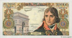 10000 Francs BONAPARTE FRANKREICH  1957 F.51.07 VZ+