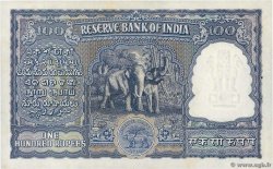 100 Rupees INDE  1957 P.043c SPL