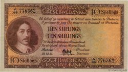 10 Shillings SUDÁFRICA  1951 P.091d MBC+