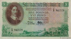 5 Pounds SOUTH AFRICA  1949 P.094