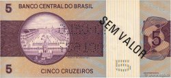 5 Cruzeiros Spécimen BRASILE  1970 P.192s1 q.FDC