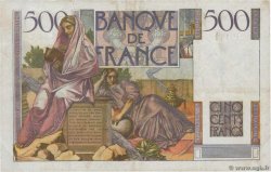 500 Francs CHATEAUBRIAND FRANCE  1952 F.34.09 TB+