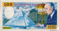 100 Francs FRANCE regionalismo y varios  1989  BC