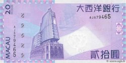20 Patacas MACAO  2005 P.081a ST