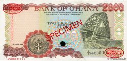 2000 Cedis Spécimen GHANA  1994 P.30as UNC-