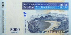 25000 Francs - 5000 Ariary MADAGASCAR  2003 P.084 pr.NEUF