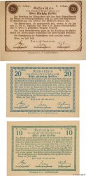 10, 20 et 50 Heller Lot AUSTRIA  1920 PS.112a, PS.113a et PS.114a UNC-
