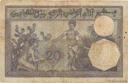 20 Francs ALGERIA  1925 P.078b q.MB