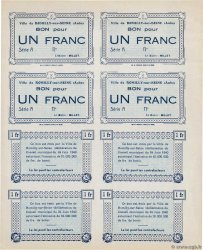 1 Franc Planche FRANCE regionalismo e varie Romilly-Sur-Seine 1940 K.100b q.AU