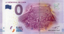 0 Euro FRANCE regionalism and various Caen 2017  UNC