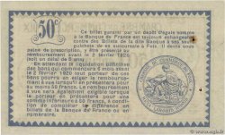 50 Centimes FRANCE régionalisme et divers Foix 1915 JP.059.05var. SUP