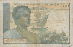 100 Francs - 20 Ariary MADAGASCAR  1961 P.052 G